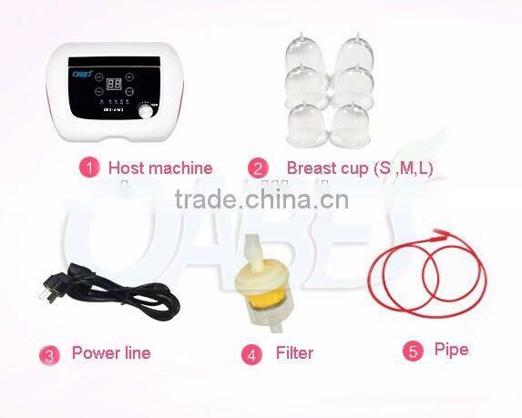 Sunmas Electrode hot breast sucking and massage breast enlargement breast massager machine