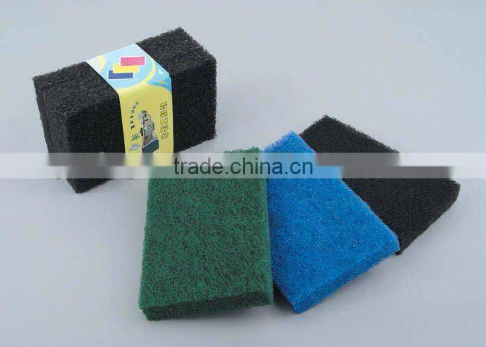 2014 hot scourer pad 3m scouring pad cleaning kitchen cleaning nylon scrubber