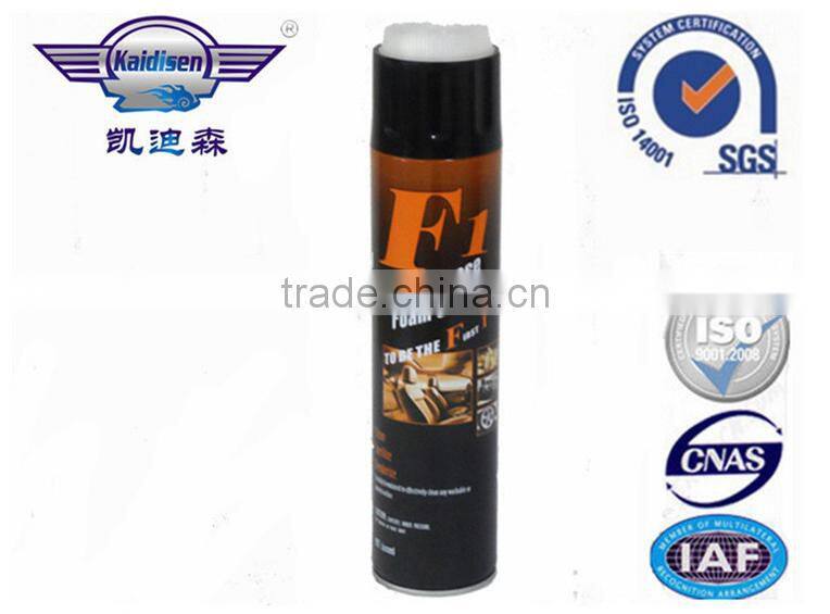 tyre shine cleaner,tire foam spray 650ml F1car care