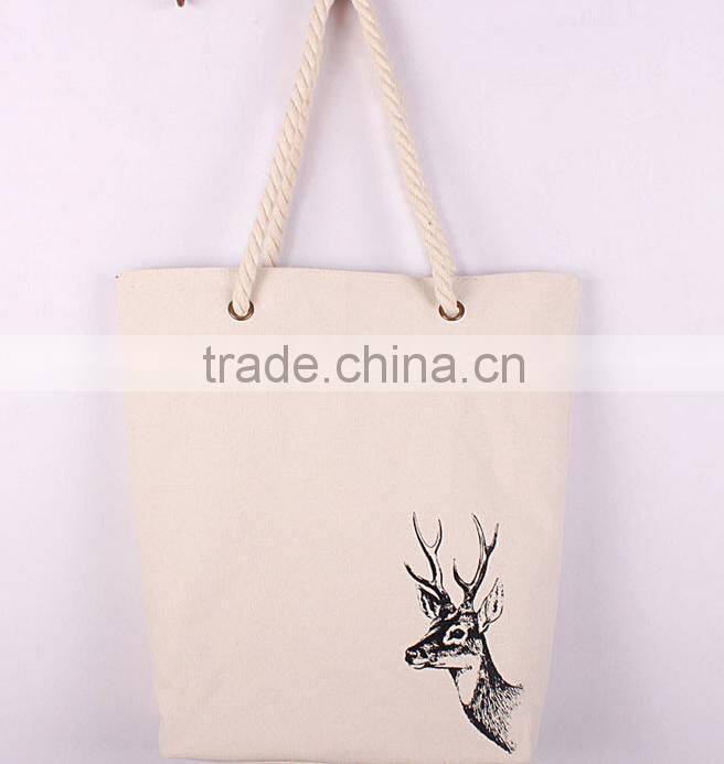 walker custom printed stylish cotton canvas tote bags
