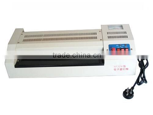 320 A3 hot press laminator for dragon pvc sheet