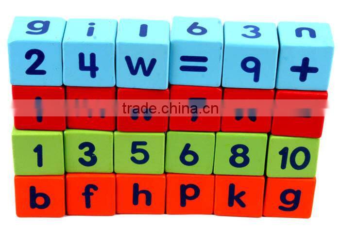 Direct Manufacturer Letter Printing Blocks Learning Wooden Blocks Wooden Letter Blocks