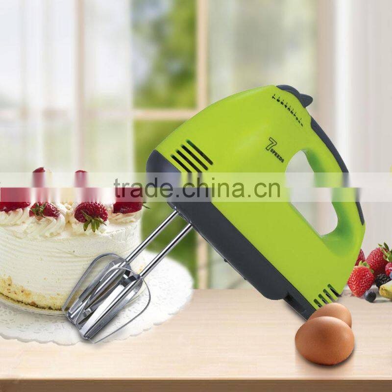 China Supplier High Quality 7 Speeds Mini Hand Mixer