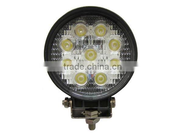 27W LED Work Light, Auto LED Offroad Light,LED Driving Light for trucks auto LED Working Lamp