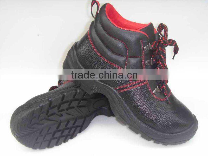 fasion leather industrial safety shoes