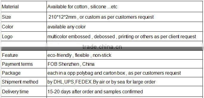 Custom adjustable silicone wristband bracelet in china