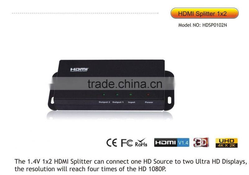 4K x 2K HDMI 1x2 Splitter