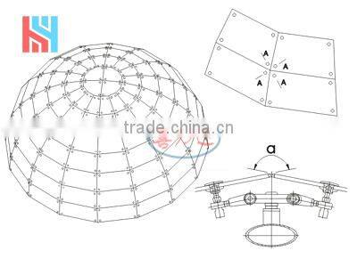 2104 304 316 Stainless steel spiders for glass wall right angle spider