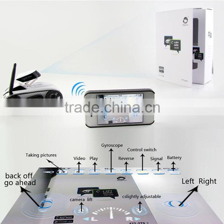 Hot sale item real-time transmission mini remote control car with camera