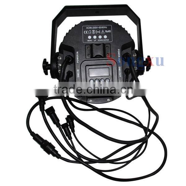 rgbw led 54 3w par light IP65 dj lighting led for event