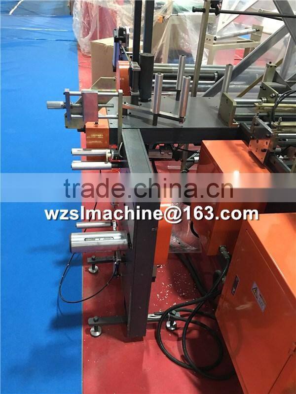 Three Side Sealing Zipper Standing Bag-making Machine