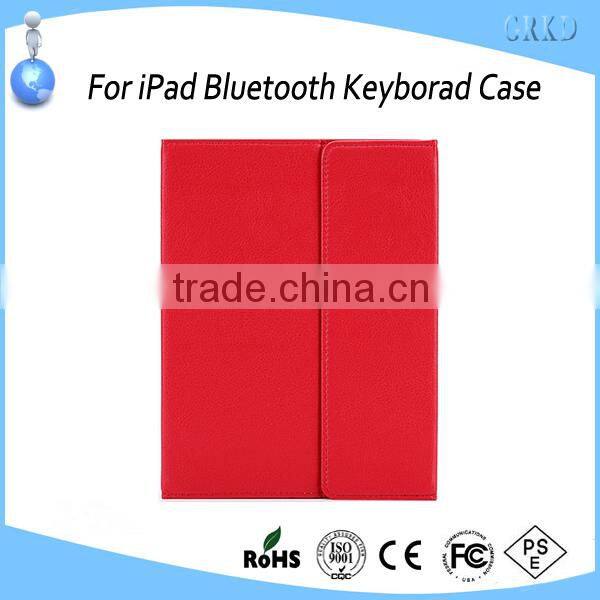 New Wireless Bluetooth Keyboard And PU Leather Case for iPad