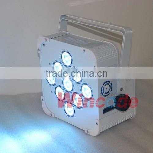 RGBAW+UV 6 in 1 wireless battery led uplights / wireless led uplights / battery led uplights