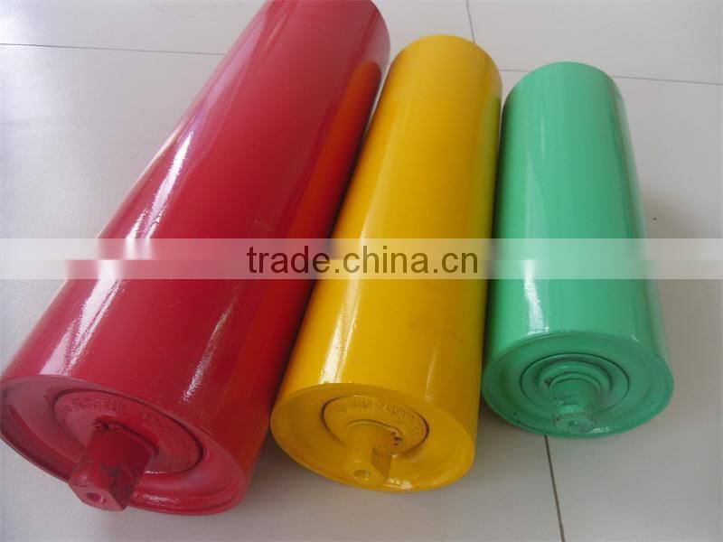 5 Inch Diameter ISO Standard Steel Pipe Conveyor Support Idler For Mining