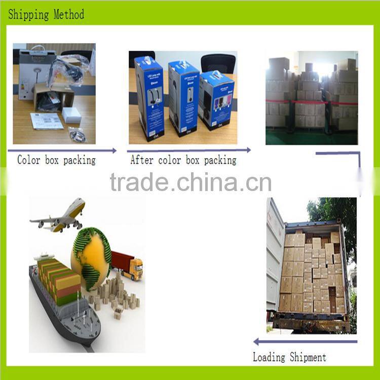 2015 Popular dimmable LED desk lamp with USB charging for all phones with FCC/Rohs/CE certification