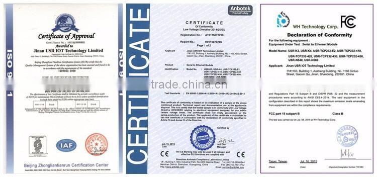 USR-K3 High Performance Super Port Serial TTL to Ethernet/RJ45 Module withe Cortex M4 Support Upgrade Firmware via Network