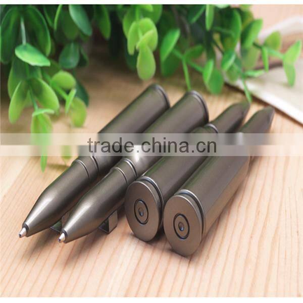 Black Refill Plastic Bullet Shape Souvenir Ballpoint Pen Promotion Pen