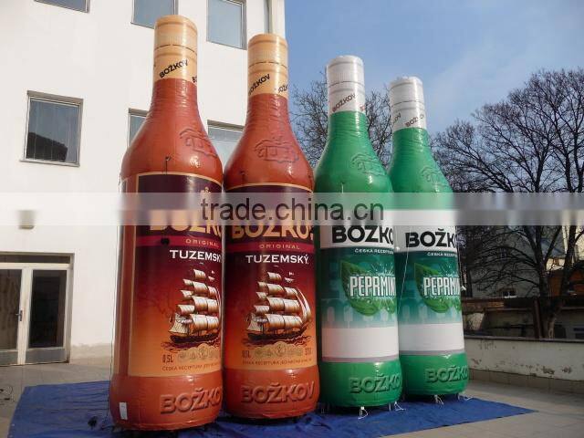 advertising inflatable bottle giant inflatable advertising figure