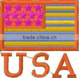 applique embroidery flower patches