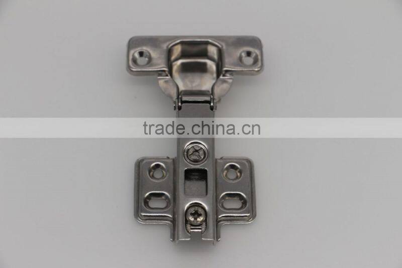 Stainless steel 35mm cup two way concealed hinge cabinet hinge