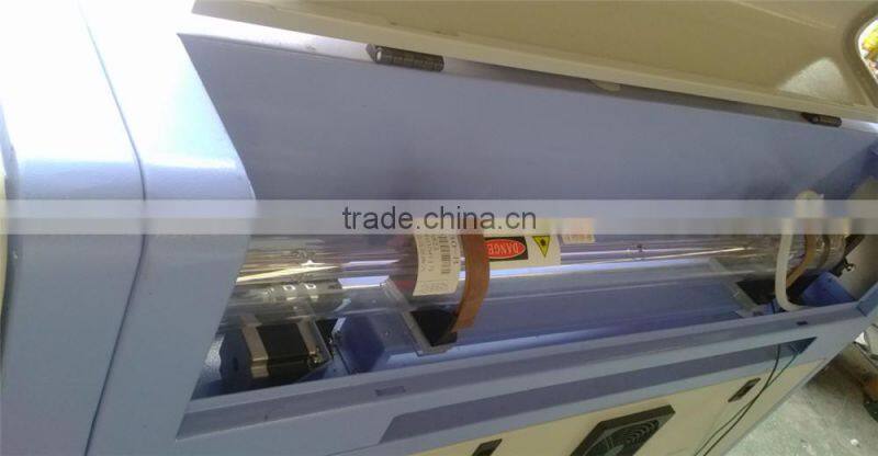 Rotary laser cutting machine with CE PC-1410LR