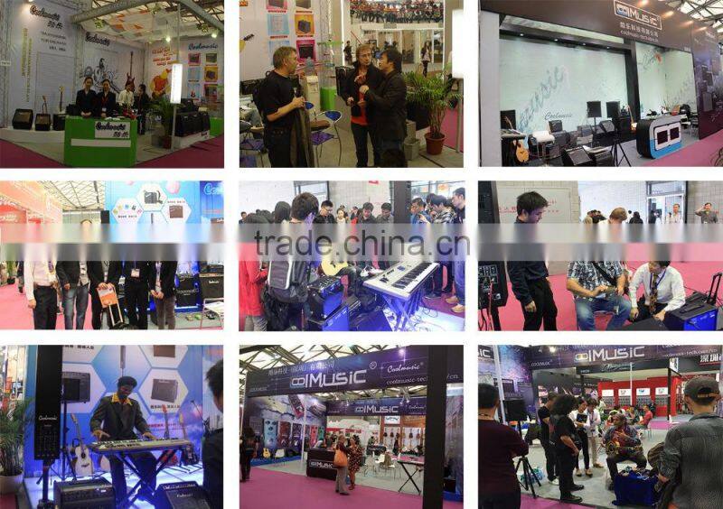 80W Multifunctional Battery USB Horn Built in Amplifier LED Bluetooth Speaker