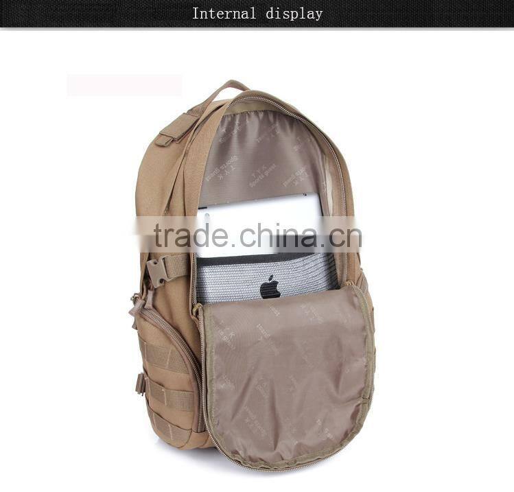 600D waterproof camouflage camping hiking military backpack