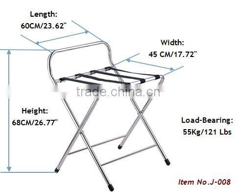 GZ MAX X-3 Square Tube Foldable Steel Luggage Racks