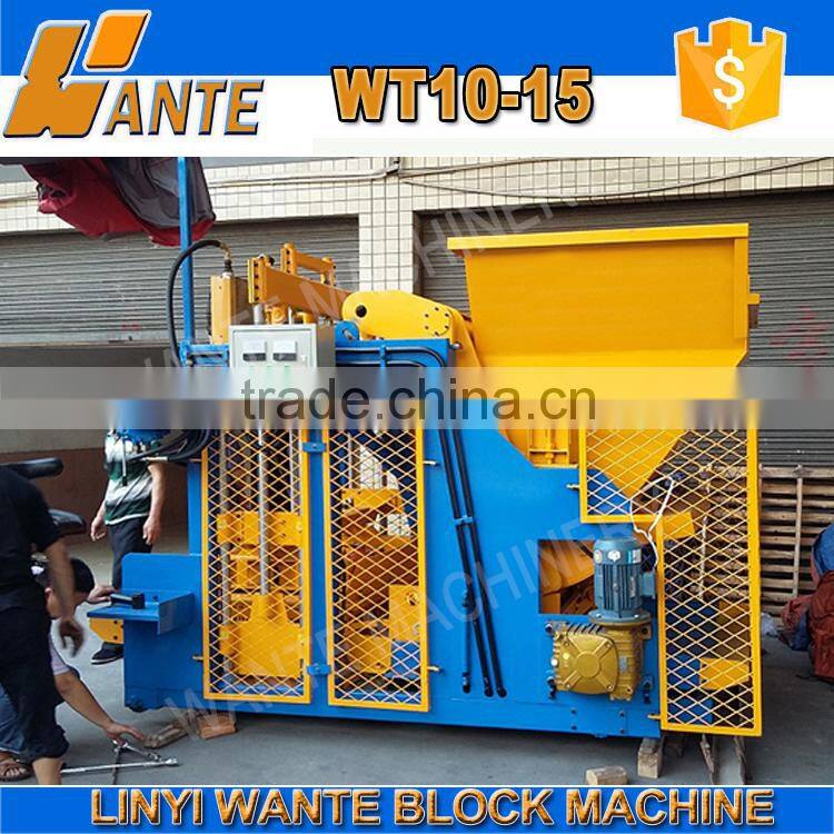 New model good quaity movable cement block machine manufacture