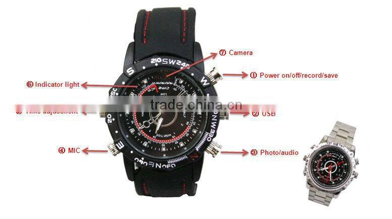 JVE-3105C 1280*960 High Definition 30fps World's Best Video Quality Watch Camera,support audio recording alone