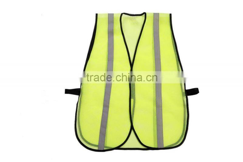 High Visibility Belt Reflective Safety Vest For Running Or Cycling String Vest With Multi Pocket Red Color