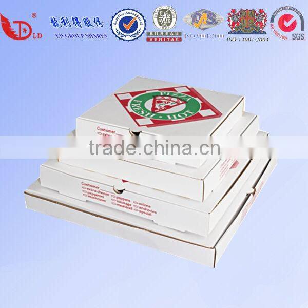 pizza box,flexo-prinitng pizza box factory corrugated recycled materials pizza box