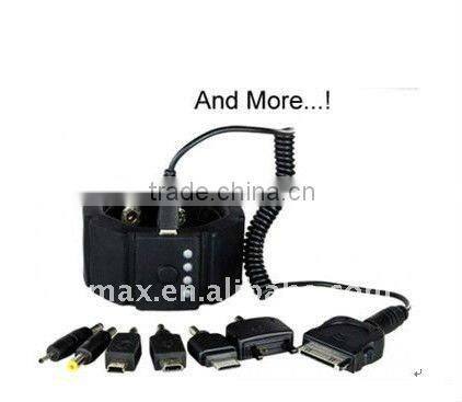 Portable Power Bank power supply wrist mobile charger for smart phone