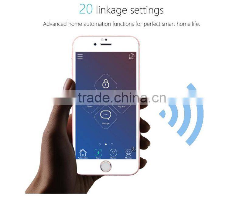 gsm alarm system work with 100 smart sockets support home automation & gsm home alarm system smart home wifi alarms