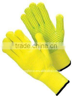 acrylic string knitted work glove