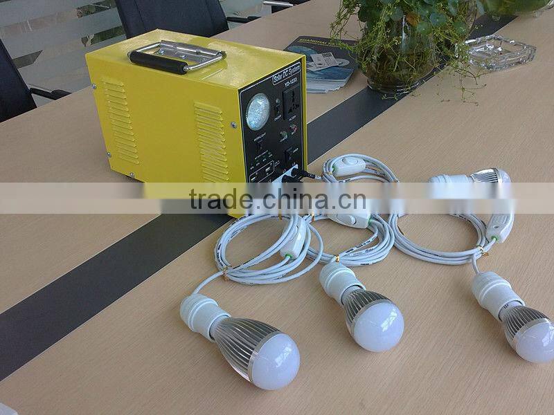 Portable solar light system,portable system for house