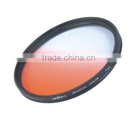 Graduated filter set-red,yellow,blue,green,orange,gray,purple