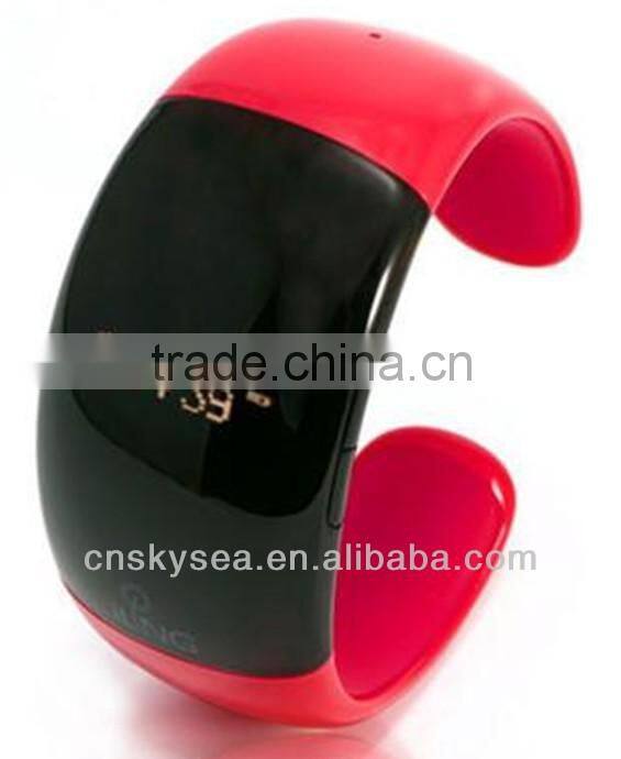 Bluetooth bracelet watch with caller id, fashion watch wifi bracelet bluetooth