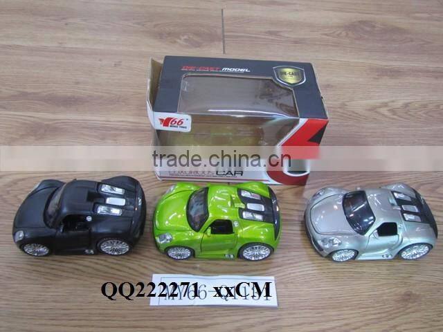 1:32 pull back Metal car-3 open the door & 3 colors,toys car for kids
