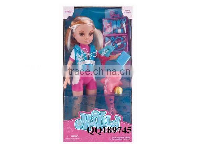 Baby Doll Toy 17 Inch Short Hair Toy doll Girl Gift Fashion Dolls