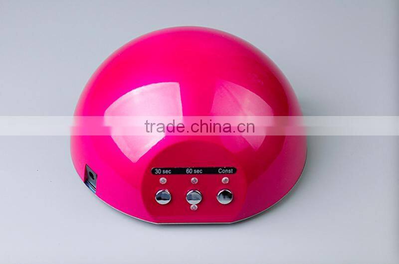 2015 new fashion nail dryer led uv lamp nail