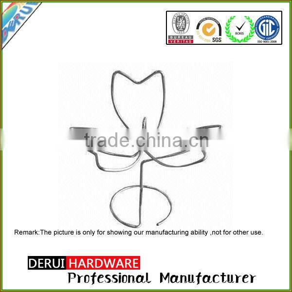 Metal Automatic CNC bending Powder coating Round or square Wire forms