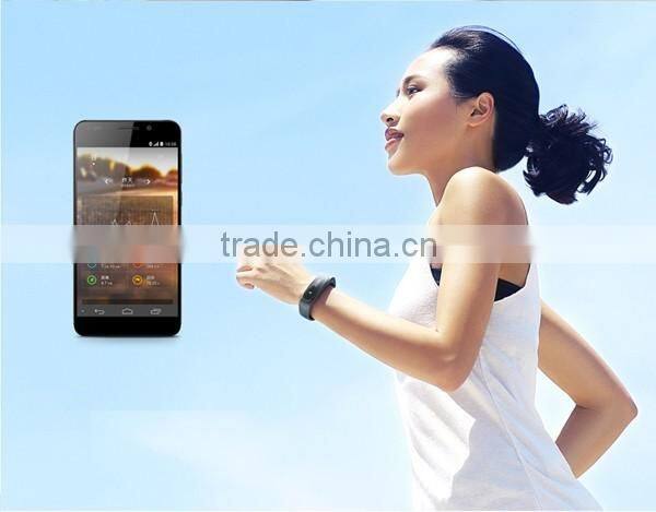 Classic design soft silicone material custom logo printing heart rate and health monitor smart bluetooth bracelet watch