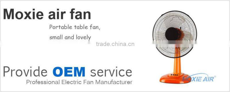 Lovely small orange desk fan