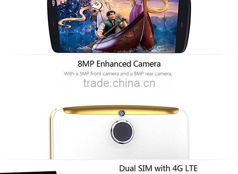 Factory unlock 5.0inch 2G RAM NFC fingerprint identification LTE 4G dual sim mobile phone