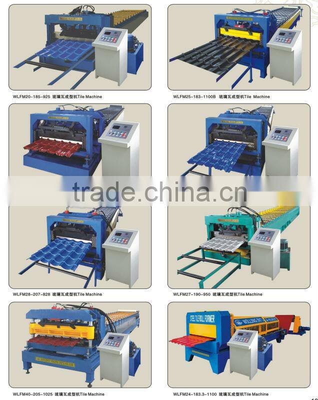 steel tile equipment ,rolling machine with ce certificate