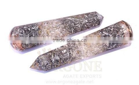 Yellow Jasper Orgone Karuna Reiki Set : Orgonit Manufacture India