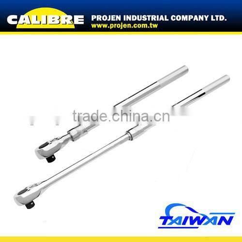 CALIBRE 3/4in. Dr 24 tooth ratchet action 6 Variable positions Extendable Ratchet