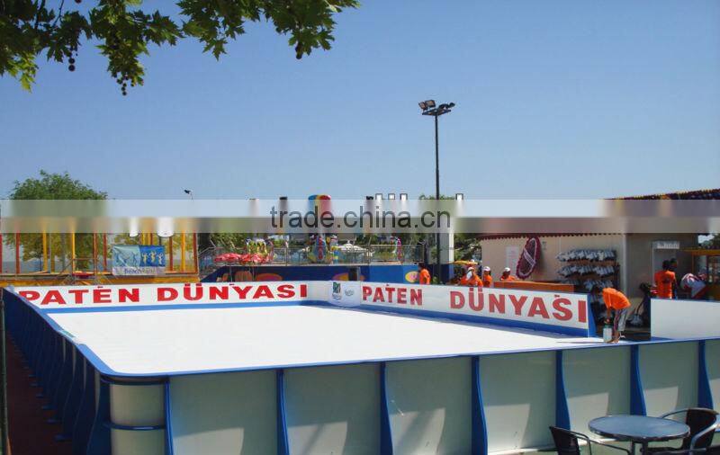 HDPE Plastic synthetic ice rink made in China 20mm