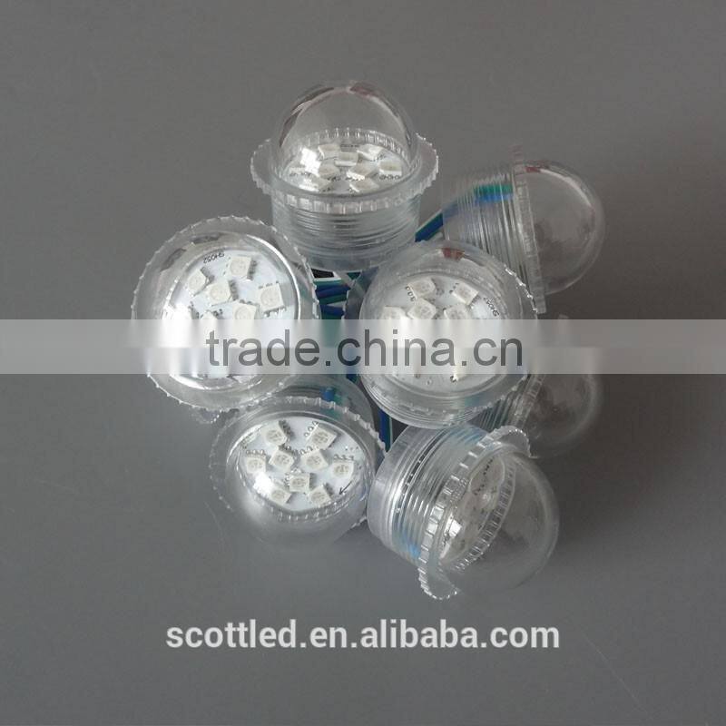 Cheap hot-sale 35mm pixel led amusement lights,9 leds